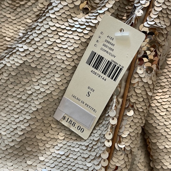 NWT Anthropology Hei Hei matte gold pants - Picture 5 of 9